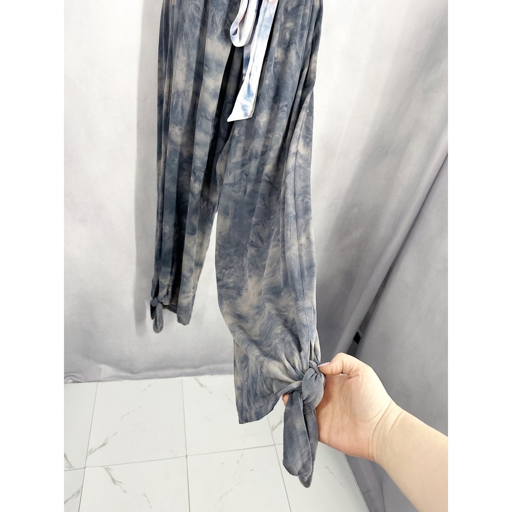 Free‎ People Just Float Strapless Tie Dye Gray Jumpsuit Womens Size Medium - Picture 4 of 13